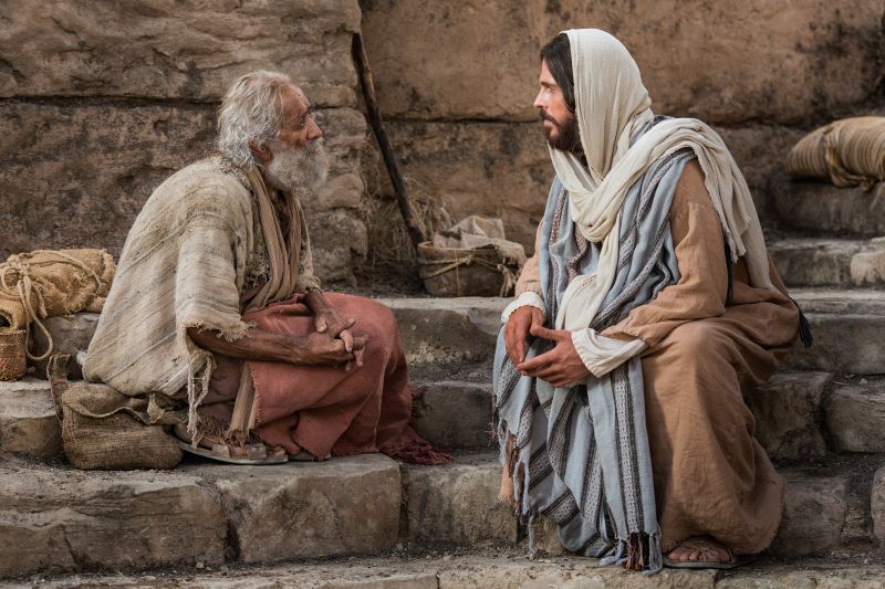 Jesus Heals a Lame Man