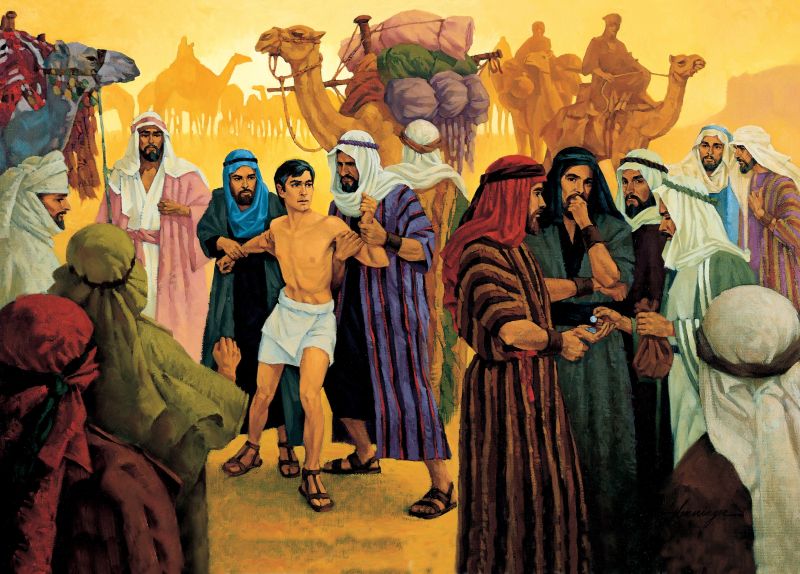 Joseph is sold into slavery